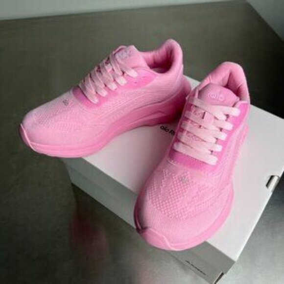 ALO Yoga Vibrant Pink Athletic Shoes - Picture 2 of 5